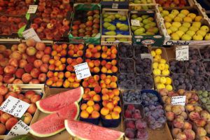 Marktstand in Donoratico