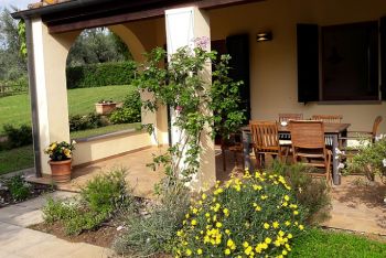 Terrasse Ferienwohnung 1